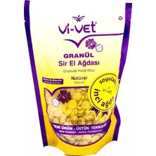 Vi-Vet Ağda Makinesi Mor 800 Alfa+Ek Hazne+Vivet Natural Boncuk Ağda 250ML+5 Spatula+Vivet 125ML Yağ