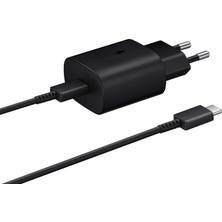 Samsung Type-C 25W Siyah Hızlı Şarj Aleti