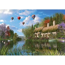 KS Games Ks Old River Cottage 1000 Parça Puzzle