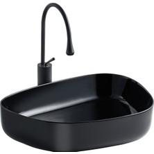 Lena E-2107S Tezgah Üstü Porselen Lavabo