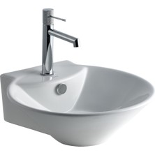 Lena E-5036 Tezgah Üstü Porselen Lavabo