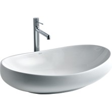 Lena E-5257 Tezgah Üstü Porselen Lavabo