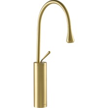 Fontana F-812SM Fırçalanmış Altın Lavabo Bataryası
