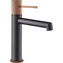 Fontana FM-2119 Gri & Şampanya Lavabo Bataryası