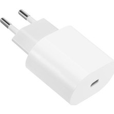 Apple iPhone 11-12-13 - 14 Pro Pro Max Uyumlu Hızlı Şarj Aleti 20W Şarj Adaptörü Cihazı ve Kablo Set