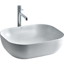 Lena E-4613 Tezgah Üstü Porselen Lavabo