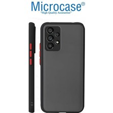 Microcase Samsung Galaxy A53 5g London Serisi Darbeye Dayanıklı Kılıf - Buzlu Siyah