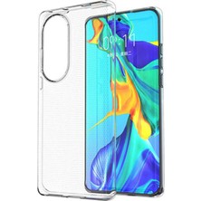 Microcase Huawei P50 Pro 0.2 mm Ultra Ince Soft Silikon Kılıf - Şeffaf