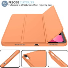 MobaxAksesuar Apple iPad Air 11inç 2024 Air 4/5/6.Nesil 10.9 Kılıf Kalem Bölmeli Smart Case A2072 (10.Nesil Değildir)