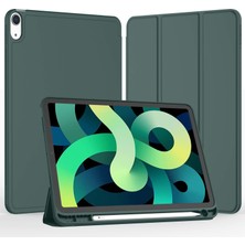 MobaxAksesuar Apple iPad Air 11inç 2024 Air 4/5/6.Nesil 10.9 Kılıf Kalem Bölmeli Smart Case A2072 (10.Nesil Değildir)