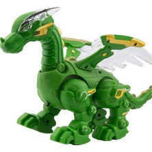 Perfeclan Çocuklar İçin Yeşil Kanatlı Dinozor Oyuncak (Yurt Dışından)