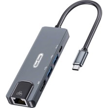 GD-6829 Type-C To Hdtv 5 In 1 Dönüştürücü Adaptör