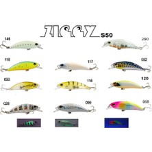 Fujin Ziggy 50MM 3.6gr Lrf Maket Balık