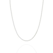 Adal Silver 925 Ayar Gümüş Halka Zincir Kolye