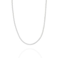 Adal Silver Erkek 925 Ayar Gümüş Rambo Zincir Kolye