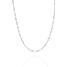 Adal Silver Gurmet 925 Ayar Gümüş Erkek Zincir Kolye
