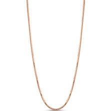 Adal Silver Yılan Zincir Gümüş Erkek Kolye