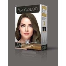 Sea Color 8.11 Yoğun Açık Küllü Kumral Set Boya