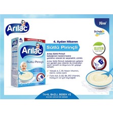 Arılac Sütlü Pirinçli Kaşık Maması 400 gr 4'lü