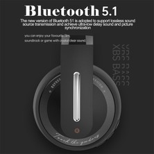 Zunhai P6 Bluetooth Wiress Stereo Kulaklık Siyahı (Yurt Dışından)