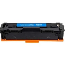 Calligraph HP W2211x(207x) M255DW/NW Chipsız Mavi Muadil Toner 2450 Sayfa