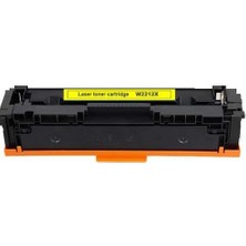 Calligraph HP W2212x(207x) M255DW/NW Chipsız Sarı Muadil Toner 2.450 Sayfa