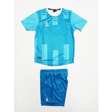 Sportech Turkuaz Forma Takımı K0133 (TEK KELİME ISİM VE NUMARA YAZILIR)