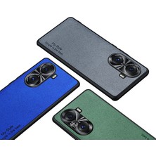 Zunhai Huawei Nova 9 Pro Mavi Için Süet Deri Kılıf (Yurt Dışından)