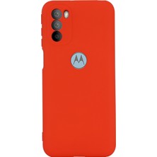 Sunsky Motorola Moto G31 / G41 4g Kırmızı Için Sıvı Silikon Kılıf (Yurt Dışından)