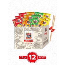 Oba Mie Karma Çeşnili Hazır Noodle 12'lı