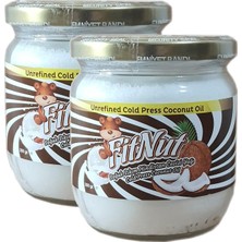 Fitnut Hindistan Cevizi Yağı 300 gr 2 Adet Soğuk Sıkım