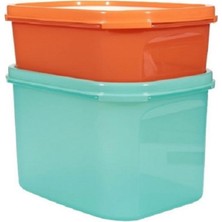 Tupperware Kompakt Saklama Kabı 2'li 850 ml 1.9 lt Çok Amaçlı Set