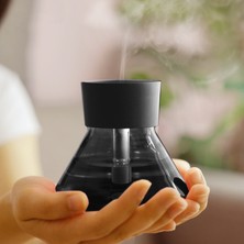 Zunhai Parfüm Şişesi Gece Işık Nemlendiricisi Siyah (Yurt Dışından)