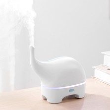 Zunhai Mini Ephant Tarzı LED Işık Aromaterapi Temizleyici Beyaz (Yurt Dışından)