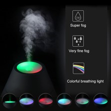 Zunhai SX698 Volkanik Dokunmatik Anahtar LED Hafif Hava Nemlendirici Siyah (Yurt Dışından)