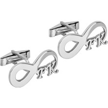 Gökdeniz 925 Sonsuzluk Model Kol Düğmesi Özel Gün Hediyesi