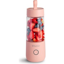 Zunhai Vitamer USB Mini Taşınabilir Meyve Meyvesi Pembesi (Yurt Dışından)