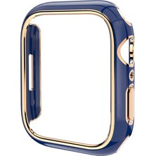 Nezih Case Apple Watch Seri 2 3 4 5 6 7 Se 40MM Uyumlu Renkli Şık Tasarım Anti-Knock Kasa Koruyucu
