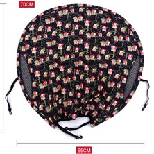 Zunhai Sun Visor Uv Havalandırılmış Evrensel Bebek Bebek Kapağı Siyah (Yurt Dışından)