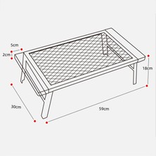 Zunhai Cls Kamp Demir Katlanır Masa Siyah (Yurt Dışından)