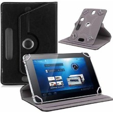 Aksesuarfırsatı Redway 7 Pro 7" Dönebilen Standlı Tablet Kılıfı + Nano Ekran Koruyucu - Siyah