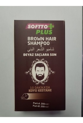 Softto Plus Beyaz Saçlar Için Şampuan Koyu Kestane
