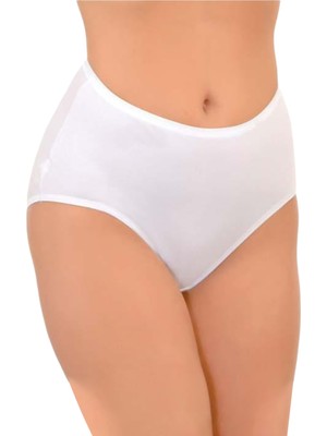 Belinay Kadın 4'lü Yüksek Bel Modal Külot 069 | Beyaz