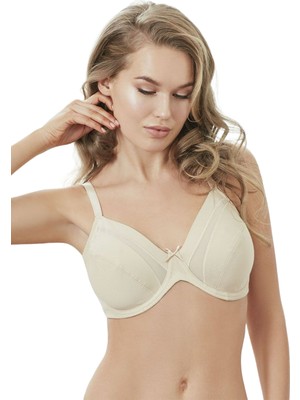 Anıl Balenli Desteksiz Dolgusuz Toparlayıcı Küçültücü Sütyen 3702 | Ten