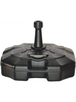 Smartad 22 Lt Siyah Yelken Bayrak ve Plaj Şemsiyesi Bidonu