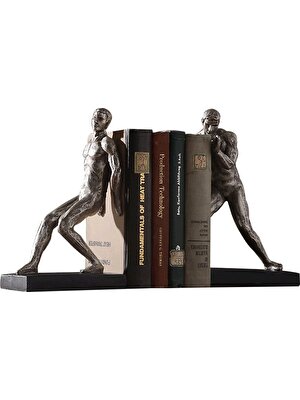 Xinh Nordic Reçine Jimnastik Vücut Bookend Süs Minimalist Yaratıcı Kitap Standı Ev Mobilyaları Dekor El Sanatları Hediyeler |