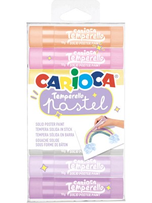 Carioca Temperello Stick Poster Boyama Kalemi Pastel 8 Renk