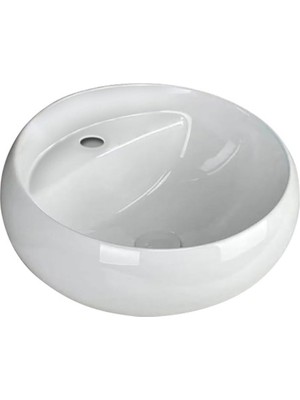 Lena EH-4660 Tezgah Üstü Lavabo Beyaz