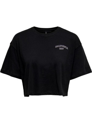 Only Onlmay S/s Boxy Bayan Crop 15260935