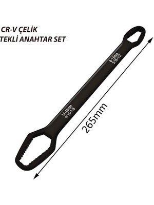 Crv Tekli Anahtar Seti Profesyonel Ürün Çok Amaçlı